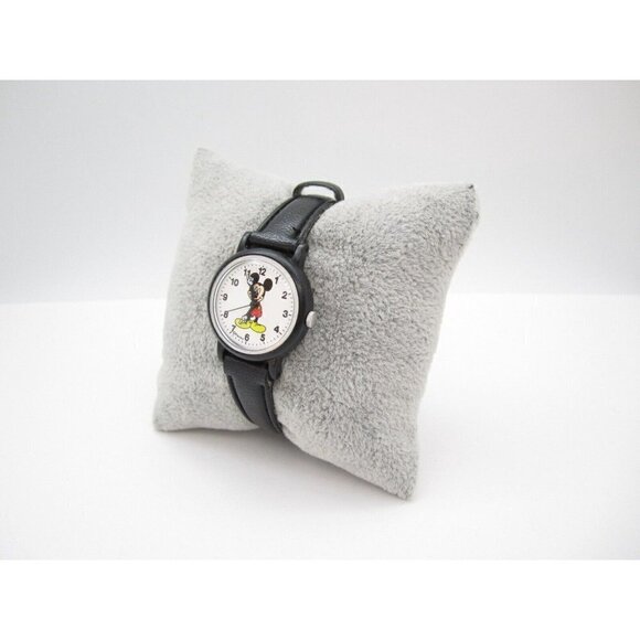Vtg Women Mickey Mouse Quartz WR Analog 26mm Dial Causal Round Watch (G349) - Picture 4 of 9